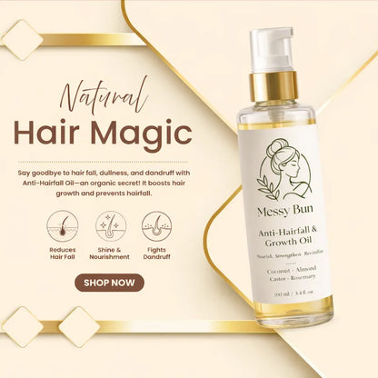 MessyBun Anti-Hairfall & Hair Growth Oil