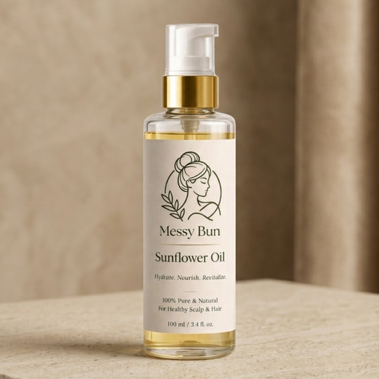 Cold-Pressed Sunflower Hair Oil